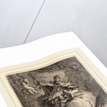 Saint Nicholas Rescuing Sailors, 1771 by Martin Johann Schmidt