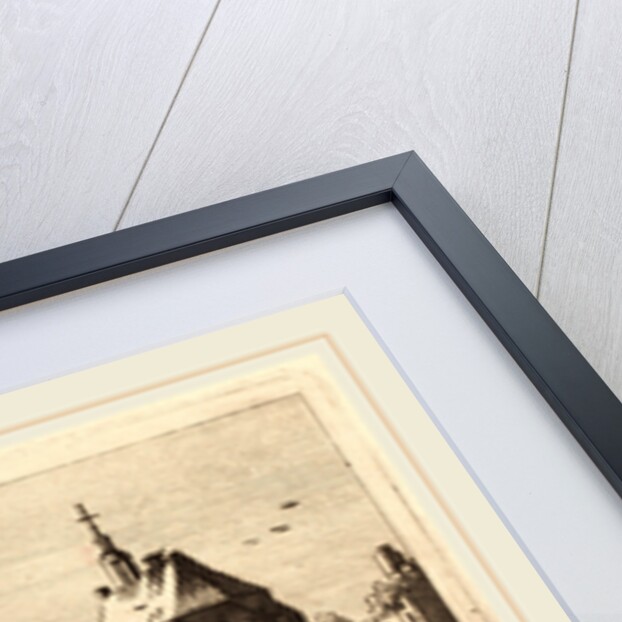 Church in an Inlet with Rowboat in the Foreground by Franz Edmund Weirotter