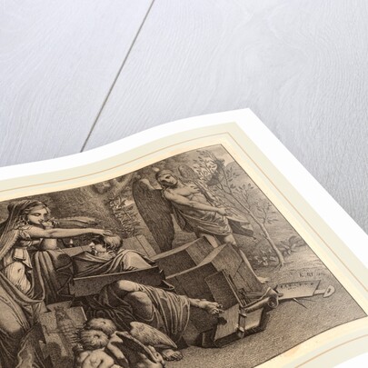 Young Man Inspired by Genius, 1810 by Carl Russ