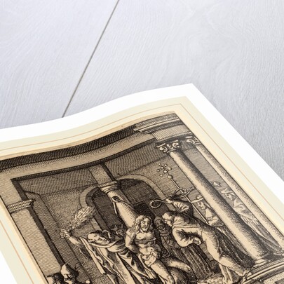 The Scourging by Wenceslaus Hollar