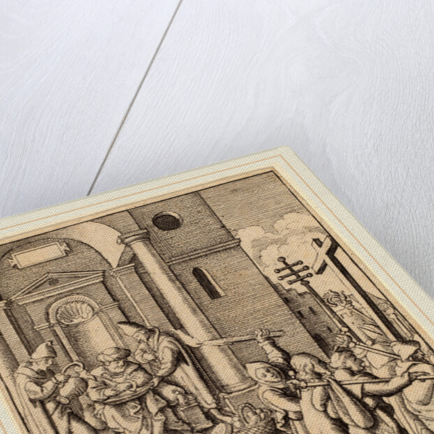 The Washing of Hands by Wenceslaus Hollar