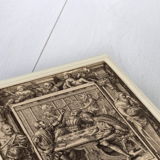 Gamesters, 1651 by Wenceslaus Hollar