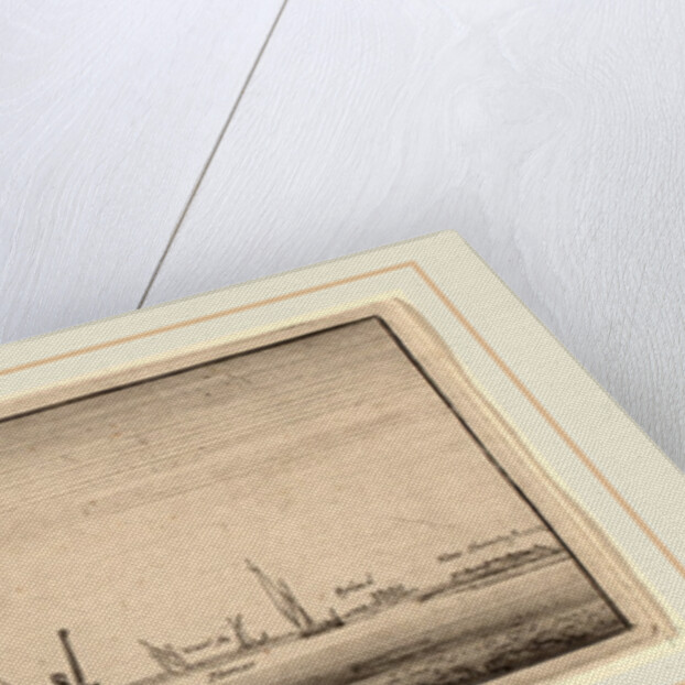 View of Shenckenschantz, 1647 by Wenceslaus Hollar