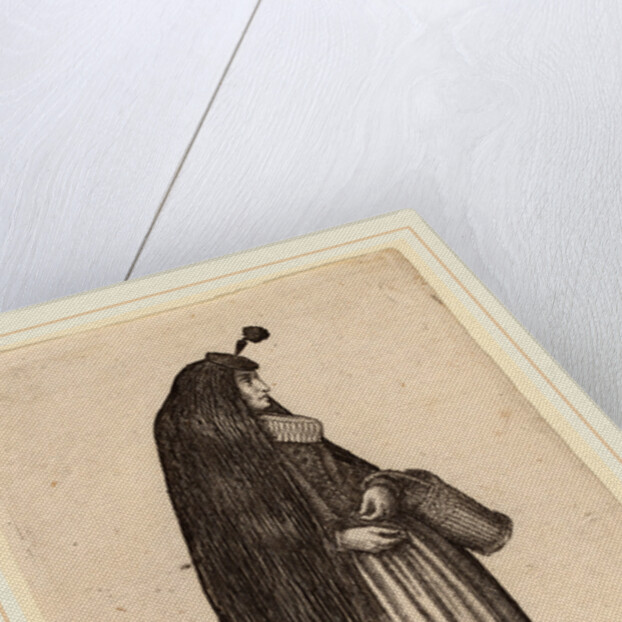 Ciuis Coloniesis Vxor, 1643 by Wenceslaus Hollar