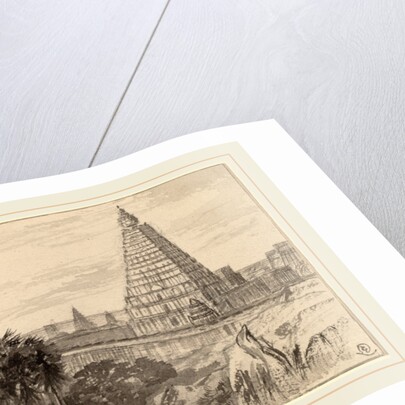 Tanjore by Edward Lear