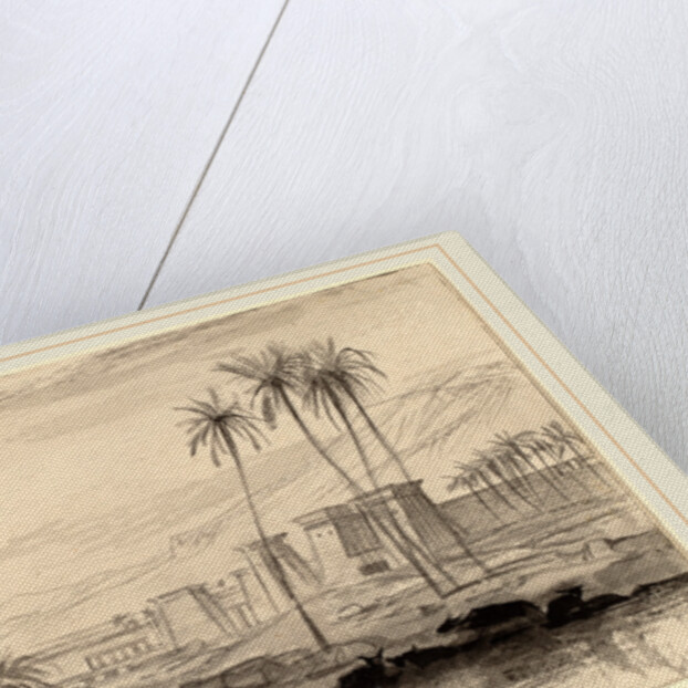 Thebes by Edward Lear