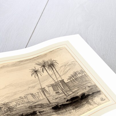 Thebes by Edward Lear