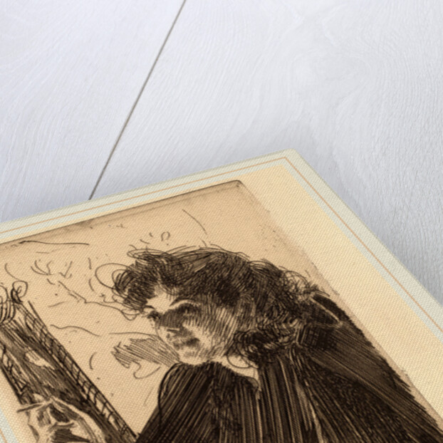 Girl with Cigarette by Anders Zorn