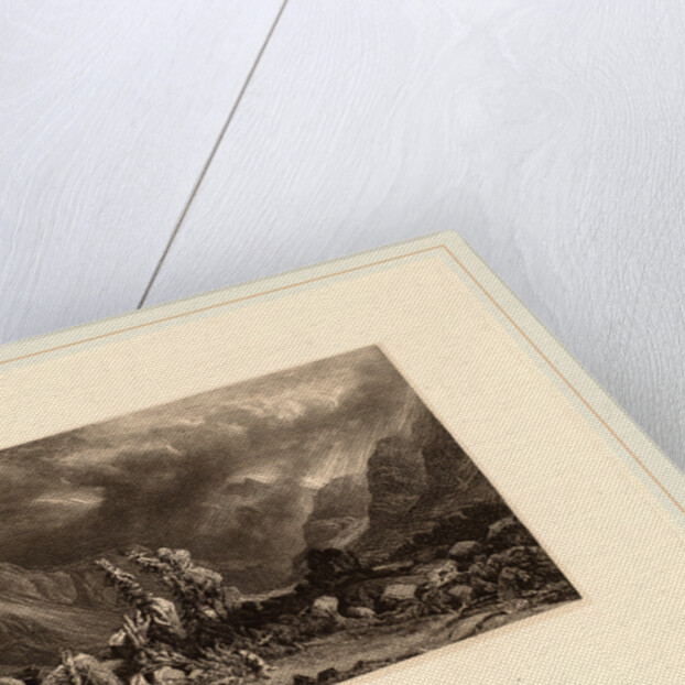 Storm in the Mountains, Swiss by Alexandre Calame