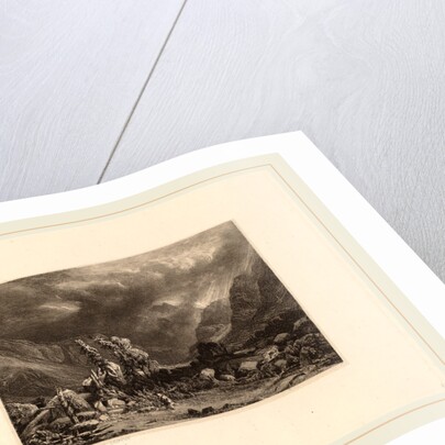 Storm in the Mountains, Swiss by Alexandre Calame
