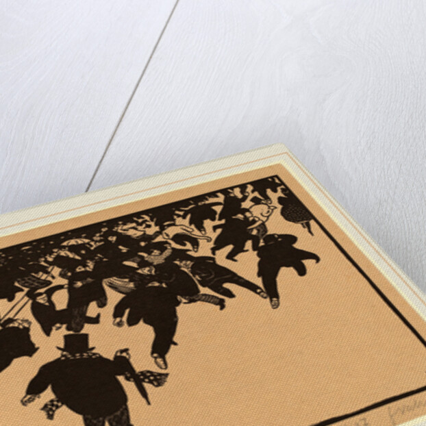 La Manifestation by Félix Vallotton