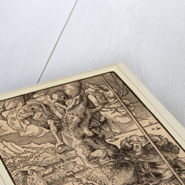 Two Mercenaries and a Woman, Swiss-1529, 1524 by Urs Graf I