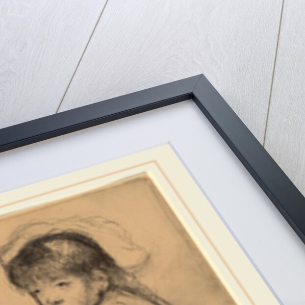 Child Seated on a Sofa by Mary Cassatt