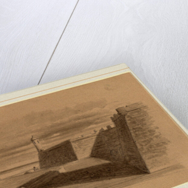 Moat at Fort Marion, Florida by James Wells Champney