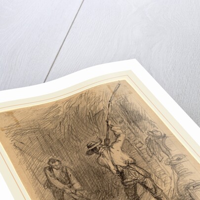 Man Flailing by Felix Octavius Carr Darley