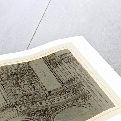 Trinity Church, Boston-Mural Study by John La Farge