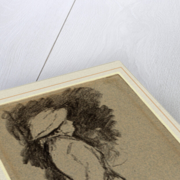 Standing Woman in Profile by Homer Dodge Martin