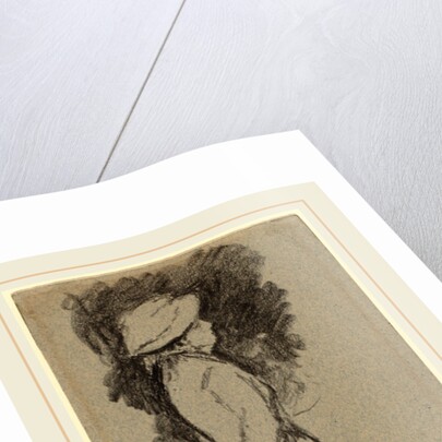 Standing Woman in Profile by Homer Dodge Martin