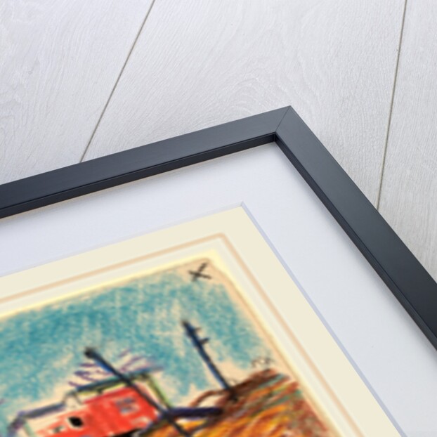 Street in the Bronx by Oscar F. Bluemner