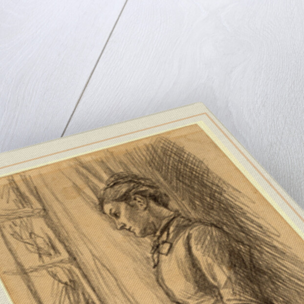 Solitude: Miss Vesta Rollinstall by Edwin Austin Abbey