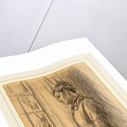 Solitude: Miss Vesta Rollinstall by Edwin Austin Abbey