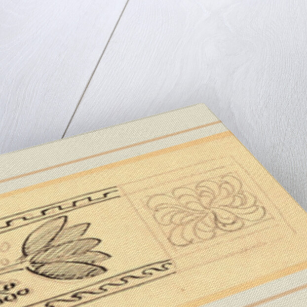 Study for a Border Design by Charles Sprague Pearce