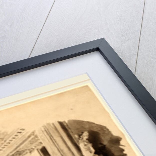 Interior, Fitzwilliam Museum by Joseph Pennell