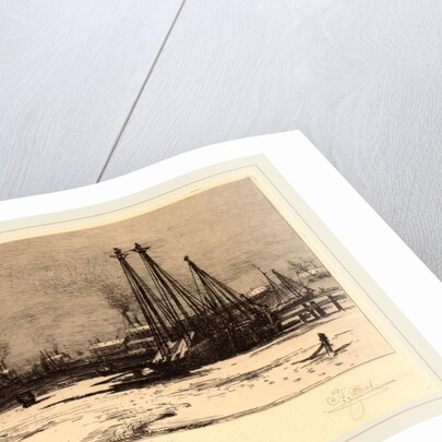 Winter Quarters-Cape Ann by Prosper Louis Senat