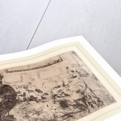 Interior: On the Sofa by Mary Cassatt