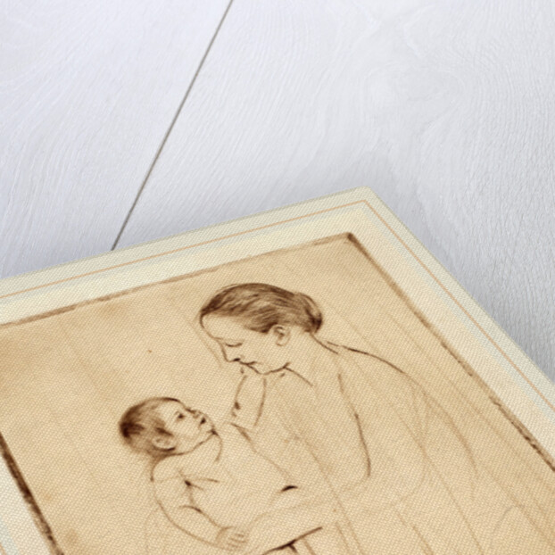 The Caress by Mary Cassatt