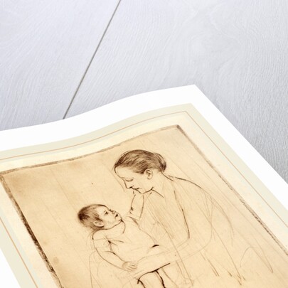 The Caress by Mary Cassatt