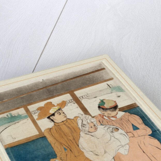 In the Omnibus by Mary Cassatt