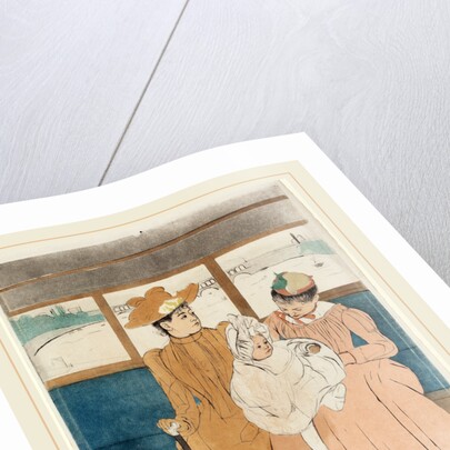 In the Omnibus by Mary Cassatt