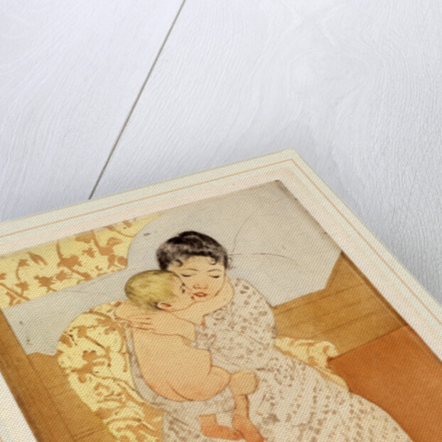 Maternal Caress by Mary Cassatt