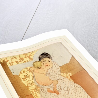Maternal Caress by Mary Cassatt