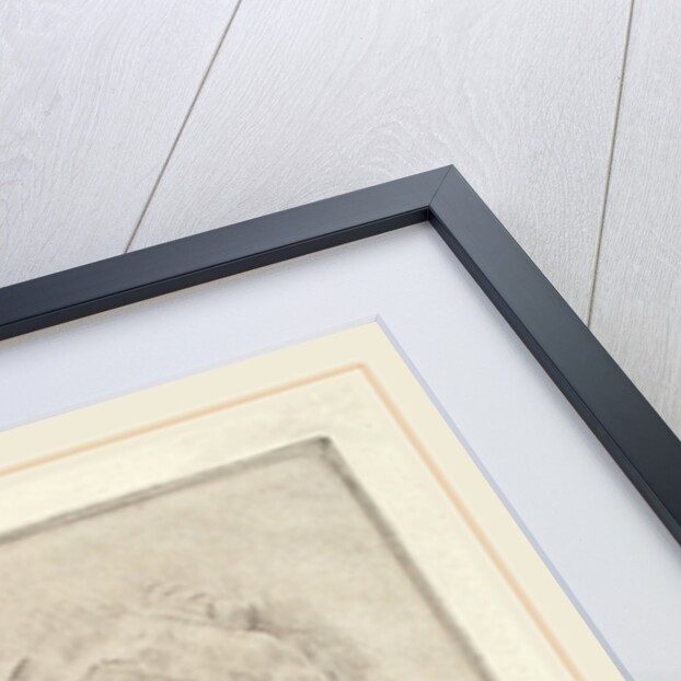 Margot in a Floppy Bonnet Leaning against a Chair by Mary Cassatt