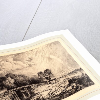 A Rustic Bridge by Thomas Moran