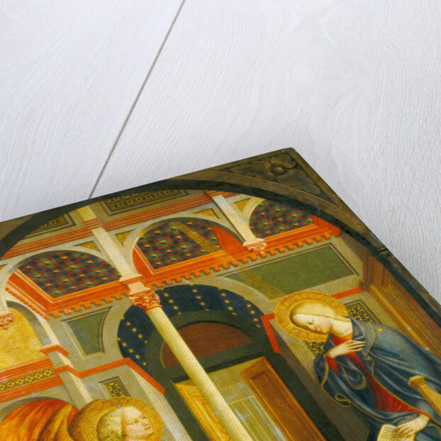 The Annunciation by Masolino da Panicale