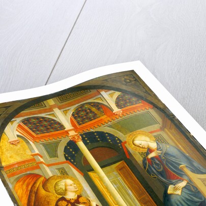 The Annunciation by Masolino da Panicale