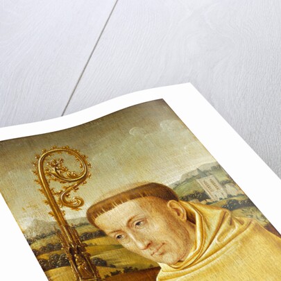 Saint Bernard with Donor obverse by Anonymous