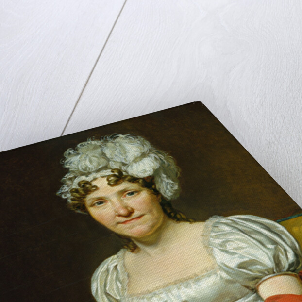 Madame David, 1813 by Jacques-Louis David