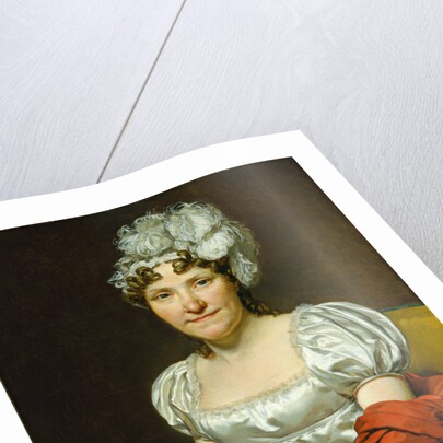 Madame David, 1813 by Jacques-Louis David