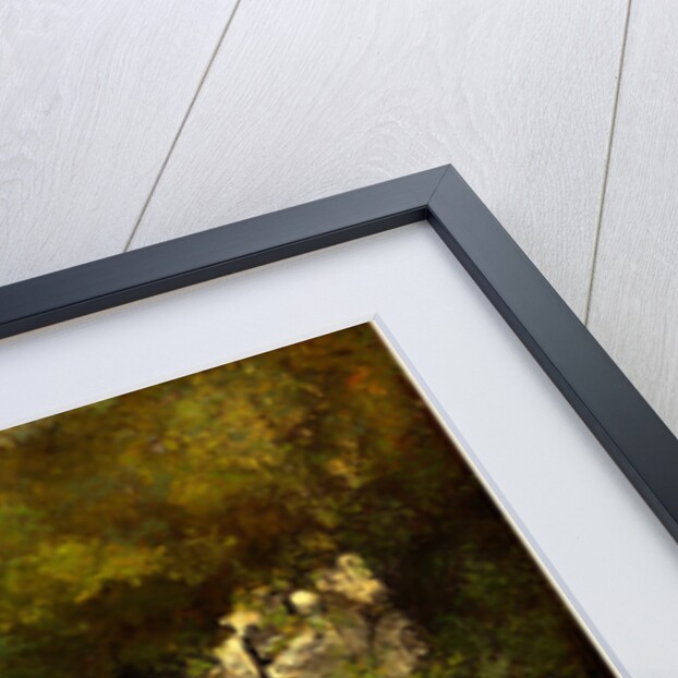 The Stream(vallée de la Loue), 1855 by Gustave Courbet