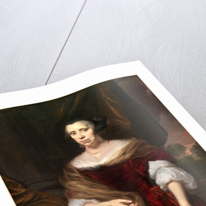 Dutch, Portrait of a Lady, 1676 by Nicolaes Maes
