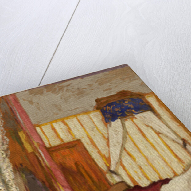Women Sewing, c. 1912, glue on paper on canvas by Edouard Vuillard