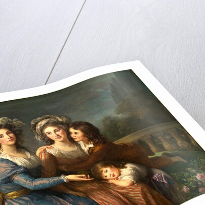 The Marquise de Pezay, and the Marquise de Rougé with Her Sons Alexis and Adrien, 1787 by Elisabeth-Louise Vigée Le Brun