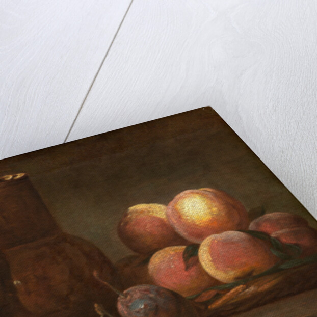 Fruit, Jug, and a Glass by Jean Siméon Chardin