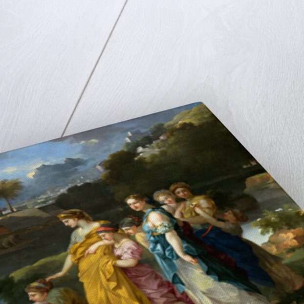 The Finding of Moses by Sébastien Bourdon