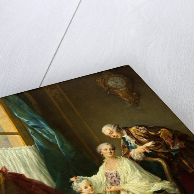 Family Portrait, 1756 by François-Hubert Drouais