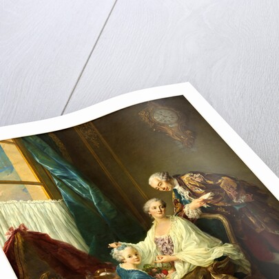 Family Portrait, 1756 by François-Hubert Drouais